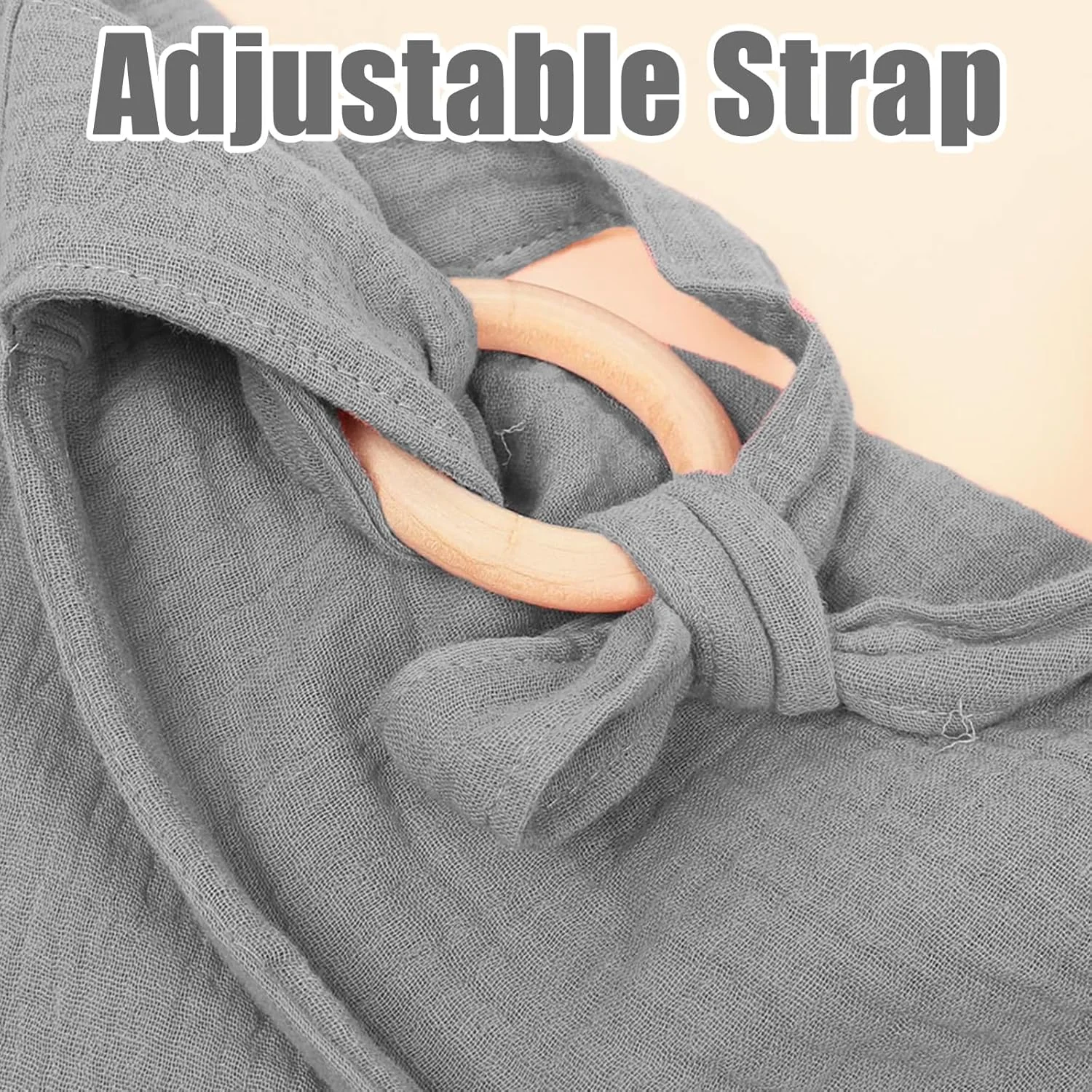 پتو شیردهی نخی، خاکستری، نرم و تنفس پذیر، روکش شیردهی دو طرفه برای مادر، محافظ حریم خصوصی 360 درجه، روکش های شیردهی نوزاد پتو شیردهی نخی، خاکستری، نرم و تنفس پذیر، روکش شیردهی دو طرفه برای مادر، محافظ حریم خصوصی 360 درجه، روکش های شیردهی نوزاد