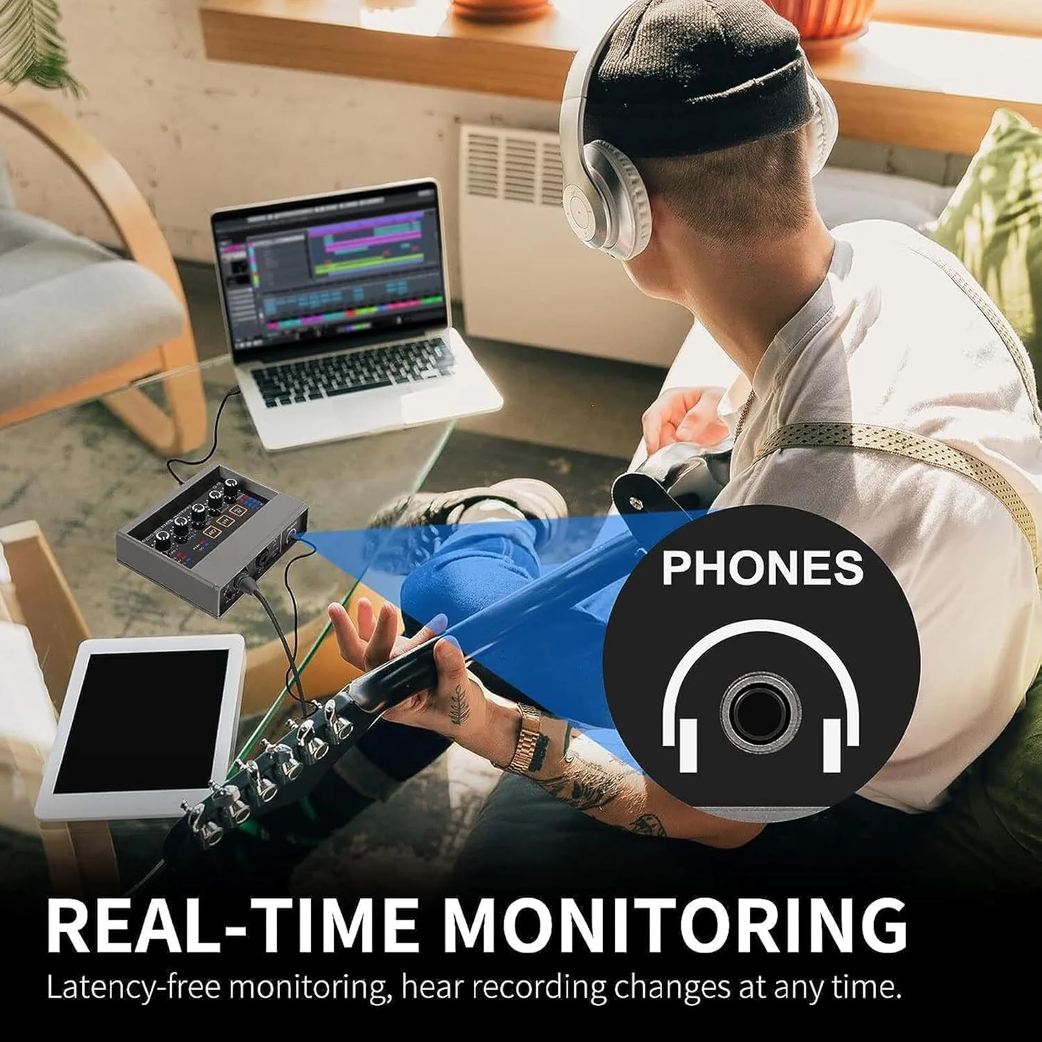 کارت صدای حرفه ای USB TEYUN Q-16 با رزولوشن صوتی 16 بیت/48 کیلوهرتز، جک مانیتور داخلی، افکت DSP، منبع تغذیه 48 ولت مناسب برای ضبط استودیویی و ضبط آهنگ کارت صدای حرفه ای USB TEYUN Q-16 با رزولوشن صوتی 16 بیت/48 کیلوهرتز، جک مانیتور داخلی، افکت DSP، منبع تغذیه 48 ولت مناسب برای ضبط استودیویی و ضبط آهنگ