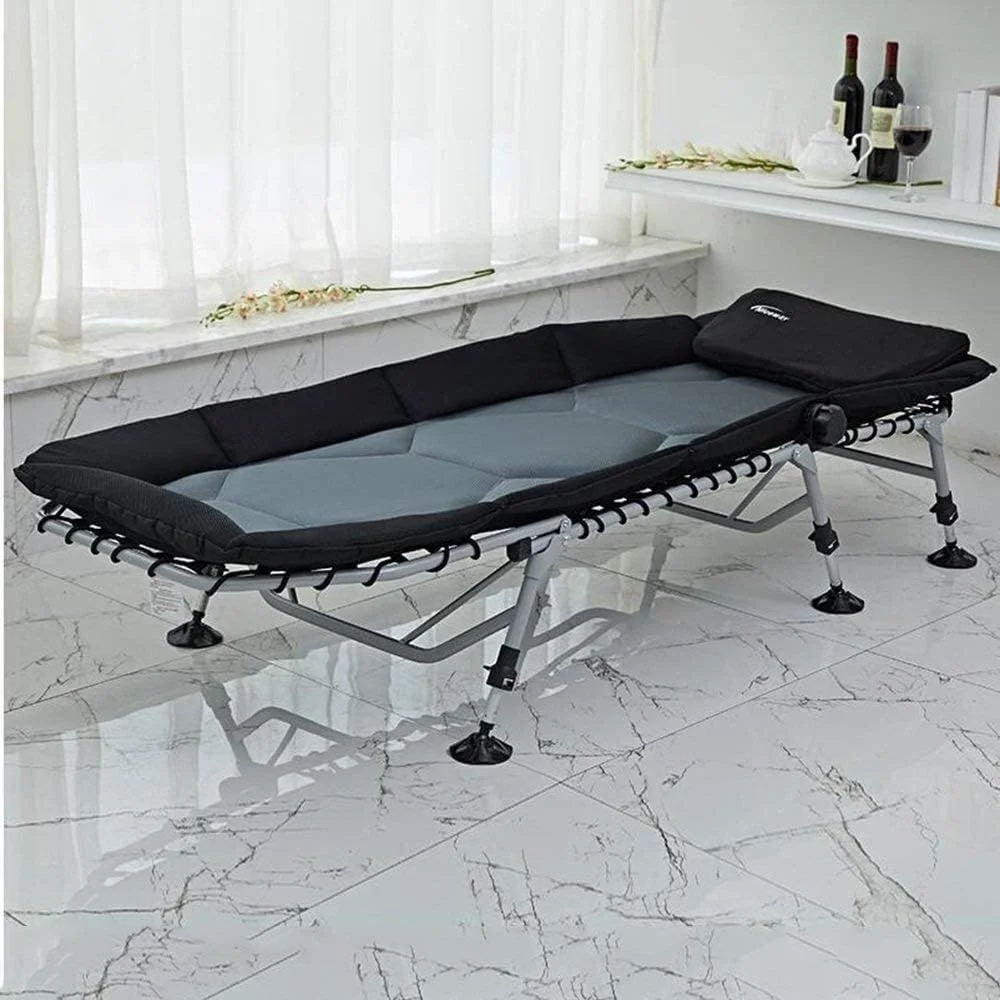 صندلی تاشو سفری، صندلی کمپینگ، تخت تاشو، تخت استراحت ناهار اداری، تخت یک نفره، تخت سیستا، تخت ساده، تخت پرستار، تشک فوم، لوله آلیاژی ضخیم