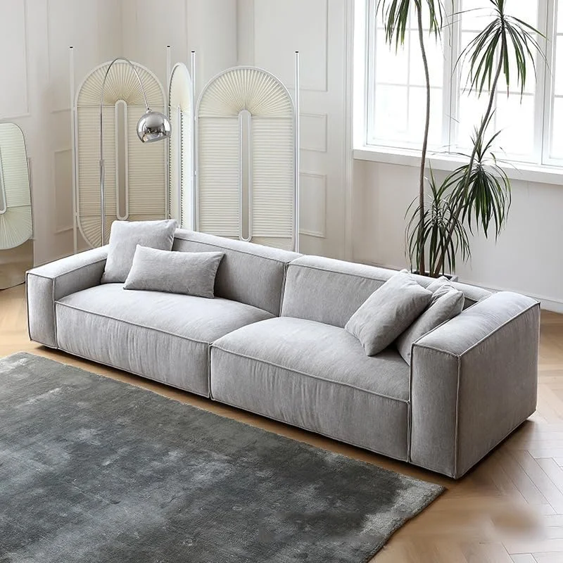 مبل راحتی کامفینست خاکستری سایز متوسط 259.08 X 96.52 X 66.04 سانتی متر خاکستری