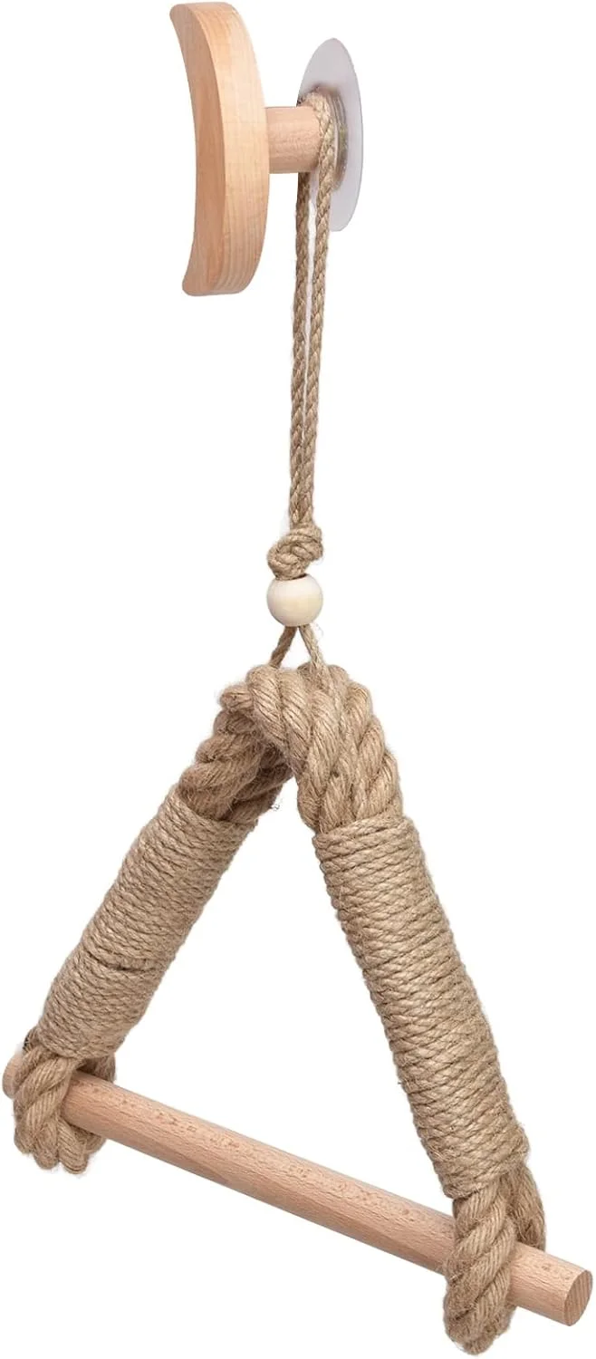 جا دستمال کاغذی طنابی کنفی، جا دستمال توالت طنابی بوهمی، دکوراسیون حمام