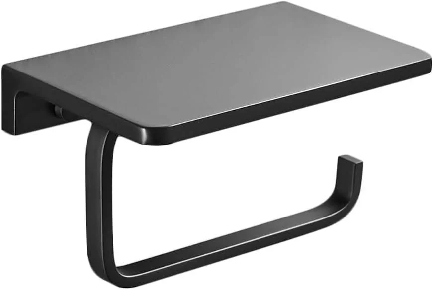 جا دستمال کاغذی توالت - جا دستمال رولی استیل ضد زنگ نیکل برس خورده، نصب دیواری مناسب حمام