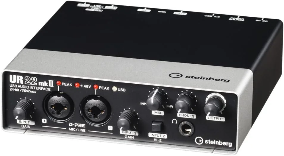 کارت صدای استودیو Steinberg UR22MKII 2-Channel USB کارت صدای استودیو Steinberg UR22MKII 2-Channel USB