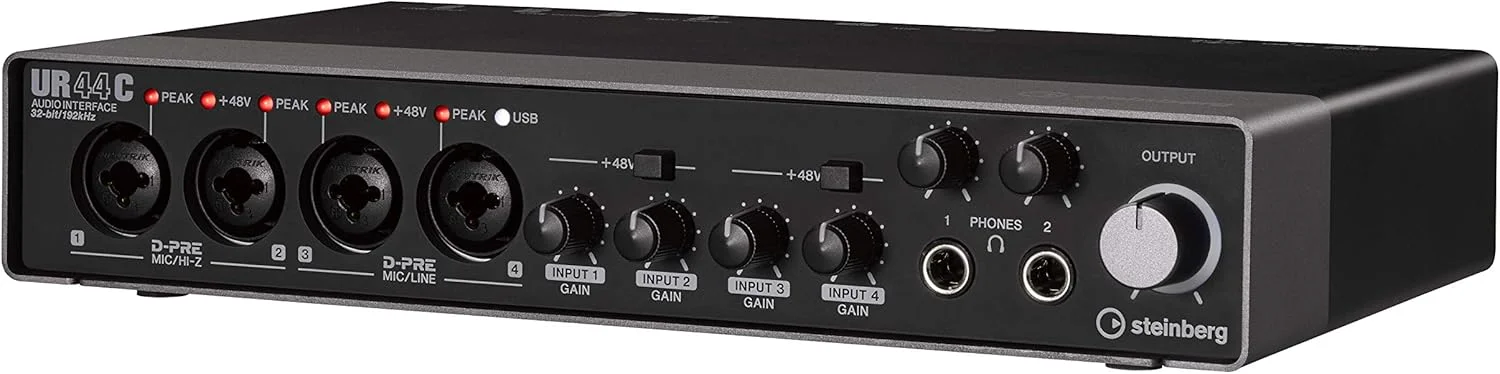 کارت صدای استاینبرگ Steinberg UR44C 6x4 USB 3.0 به همراه Cubase AI و Cubasis LE کارت صدای استاینبرگ Steinberg UR44C 6x4 USB 3.0 به همراه Cubase AI و Cubasis LE