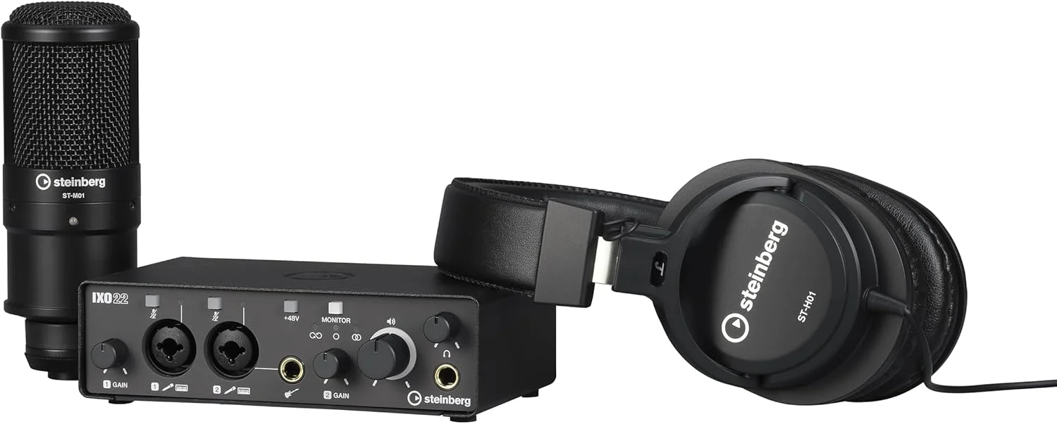 پک ضبط IXO22 با میکروفون و هدفون