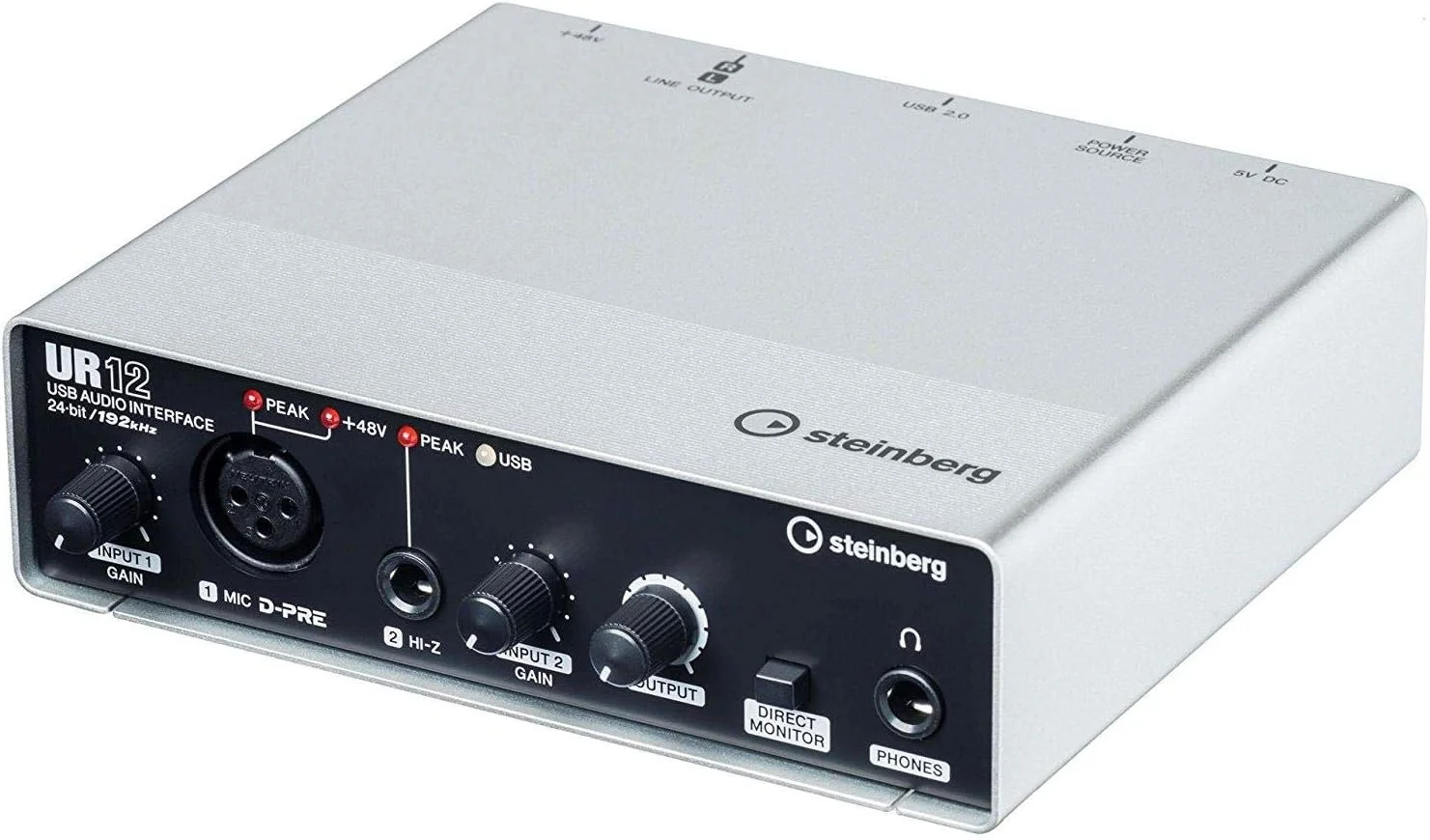 Steinberg UR12 USB 2.0 Analog Preamplifier Steinberg UR12 USB 2.0 Analog Preamplifier