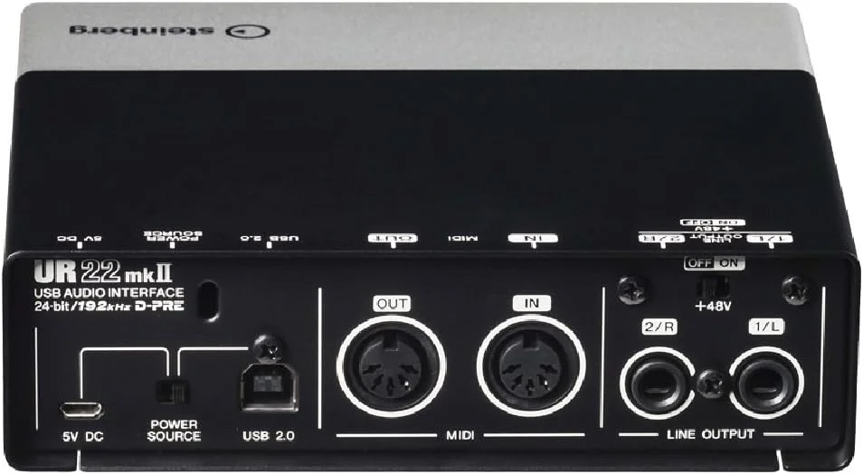کارت صدای استودیو Steinberg UR22MKII 2-Channel USB کارت صدای استودیو Steinberg UR22MKII 2-Channel USB
