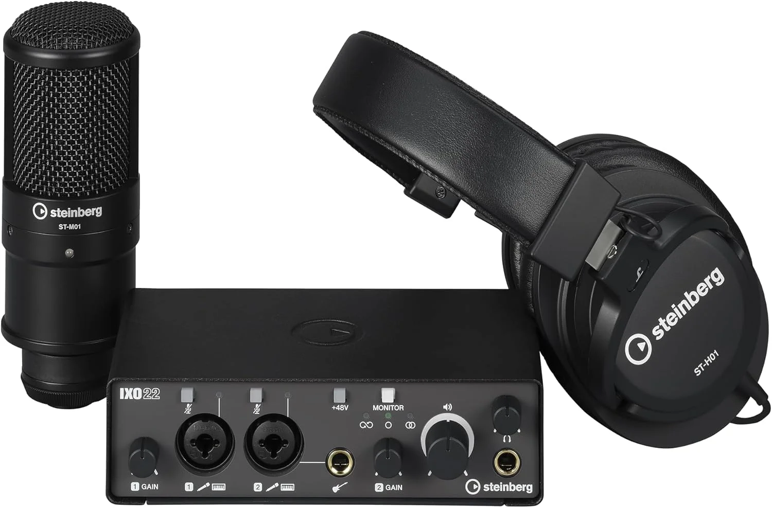 پک ضبط IXO22 با میکروفون و هدفون