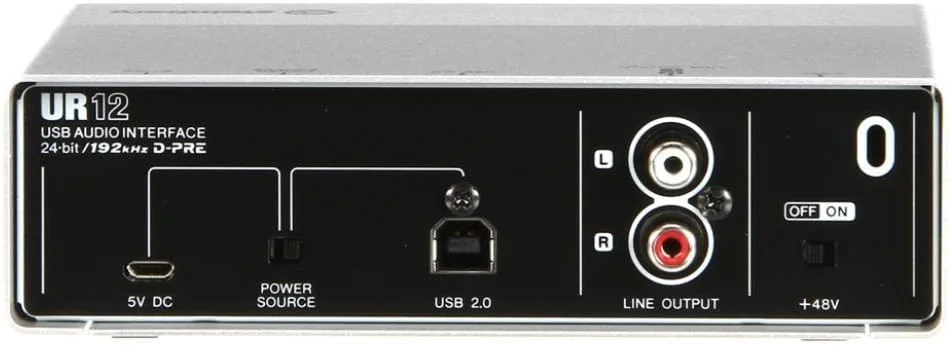 Steinberg UR12 USB 2.0 Analog Preamplifier Steinberg UR12 USB 2.0 Analog Preamplifier