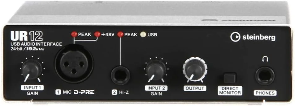 Steinberg UR12 USB 2.0 Analog Preamplifier Steinberg UR12 USB 2.0 Analog Preamplifier