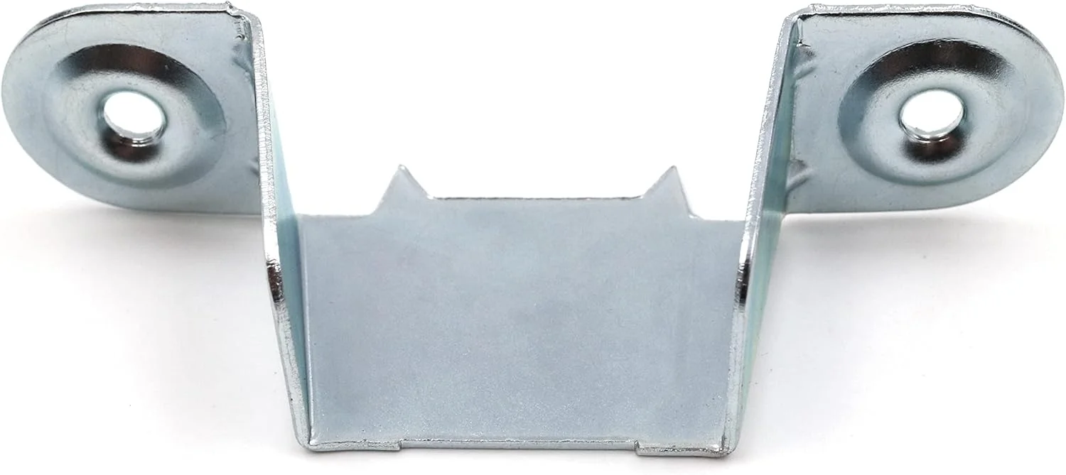 مجموعه 4 عددی اتصالات پایه تخت Design61 برای تخت های یک نفره و دو نفره، ضخامت پایه 35 میلی متر، فولاد گالوانیزه برای پیچ کردن