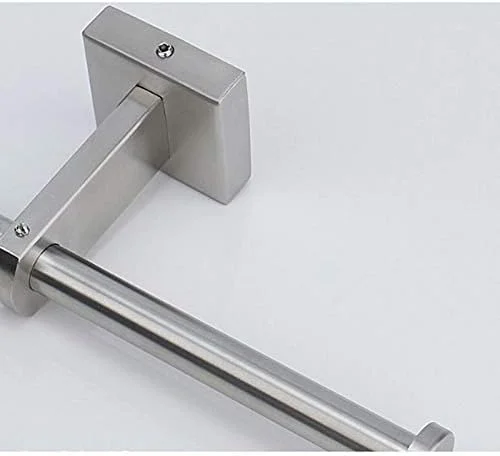 نگهدارنده دستمال کاغذی NNHGBB، بسته 2 عددی، نگهدارنده دو رول دستمال توالت، نصب دیواری، قلاب دستمال دوتایی، نگهدارنده کاغذ استیل ضد زنگ (رنگ: 2)