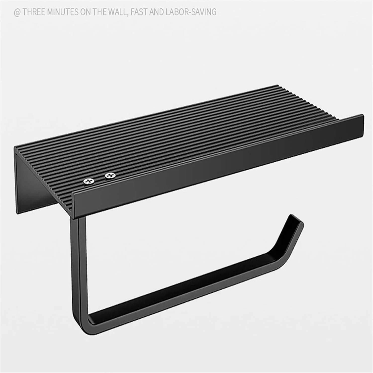 جای دستمال توالت SKYRRA، جنس آلیاژ آلومینیوم، دارای سینی