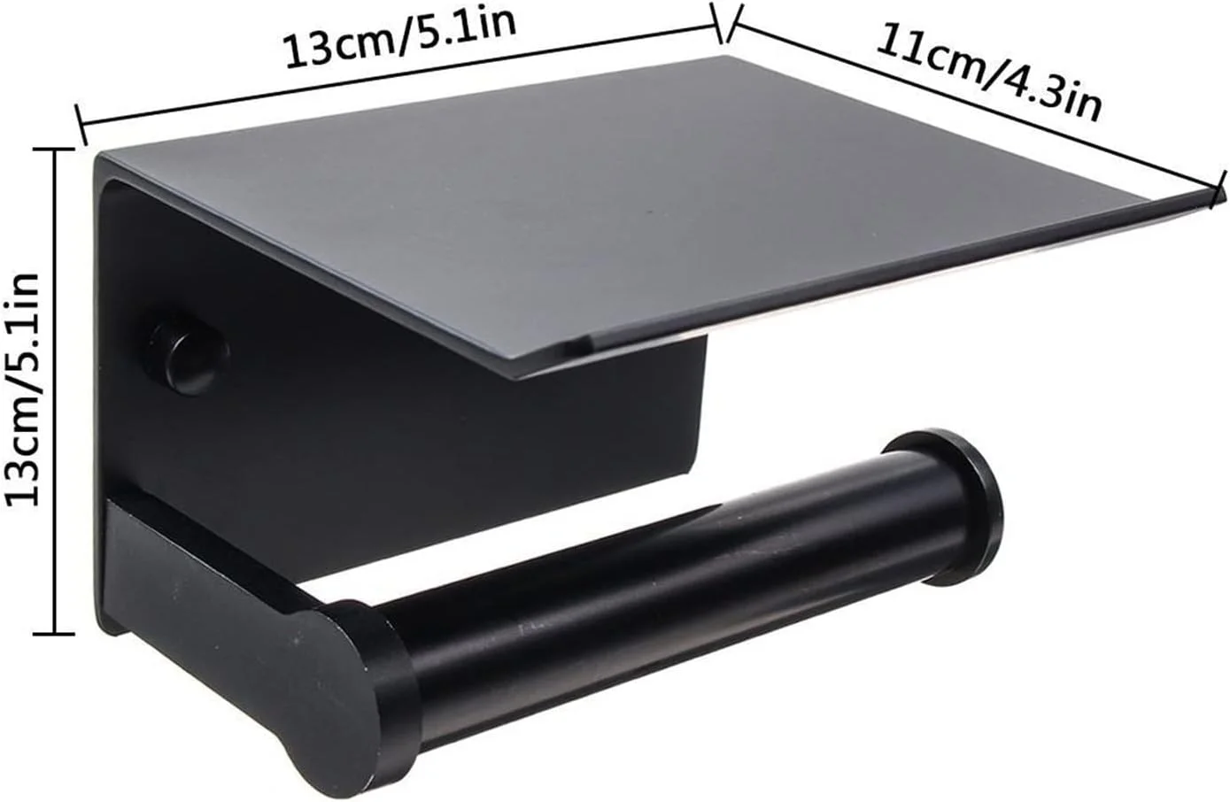 نگهدارنده کاغذ توالت SKYRRA، قفسه رول کاغذ توالت دیواری (1 عدد) نگهدارنده کاغذ توالت SKYRRA، قفسه رول کاغذ توالت دیواری (1 عدد)