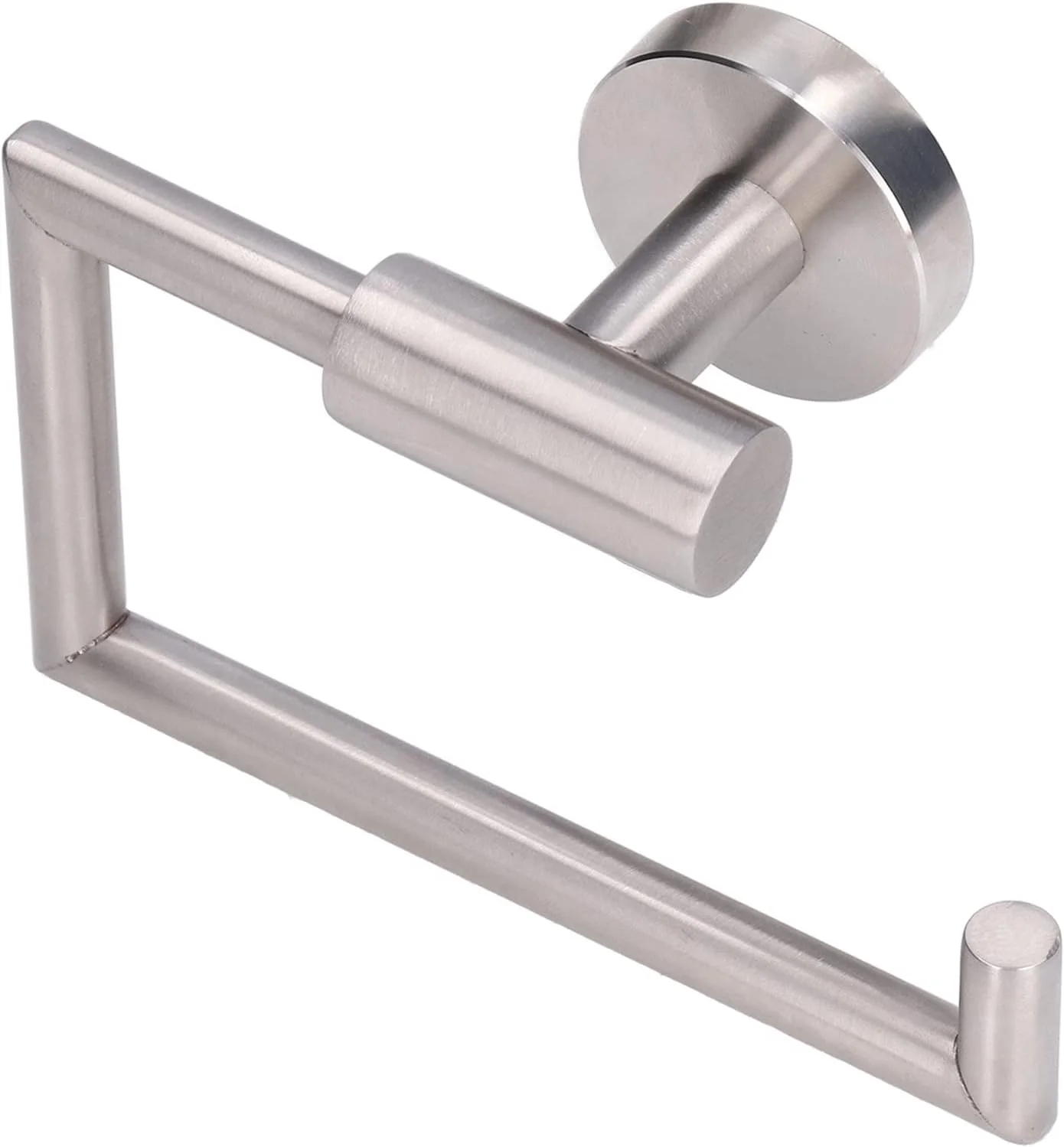 جا دستمال کاغذی استیل ضد زنگ، قفسه دیواری مدرن، مناسب برای حمام، اتاق خواب، آشپزخانه یا اتاق لباسشویی، و نصب آسان