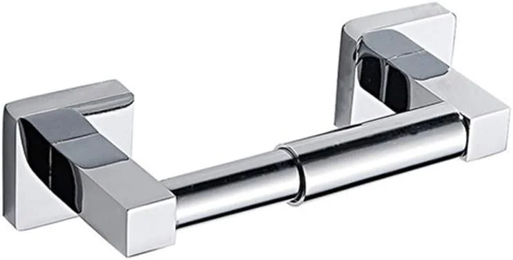 جا دستمال توالت، نگهدارنده رول استیل ضد زنگ، نگهدارنده دستمال کاغذی، سازماندهی و نگهداری حمام، نصب دیواری با پیچ، کروم براق
