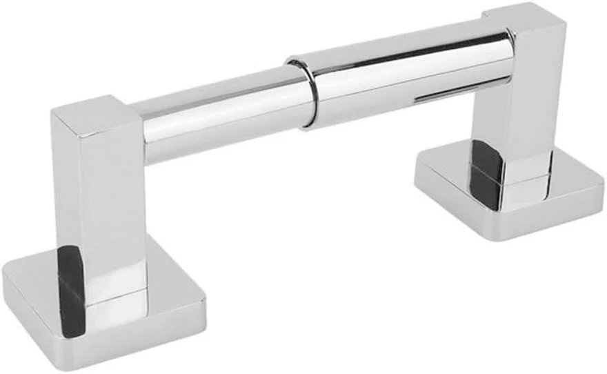 جا دستمال توالت، نگهدارنده رول استیل ضد زنگ، نگهدارنده دستمال کاغذی، سازماندهی و نگهداری حمام، نصب دیواری با پیچ، کروم براق