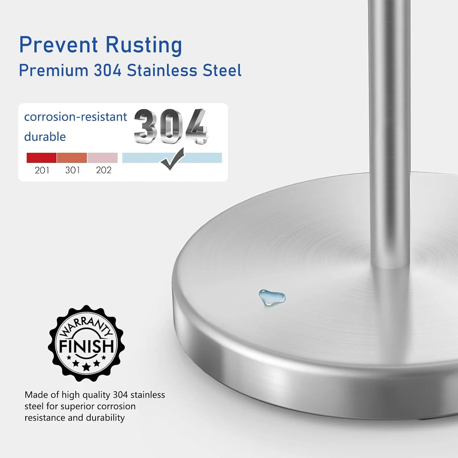 پایه نگهدارنده دستمال توالت، نگهدارنده رول توالت استیل ضد زنگ 304، پایه ضد زنگ، محل نگهداری 4 رول، نگهدارنده رول دستمال کاغذی مدرن برای حمام (نقره ای)