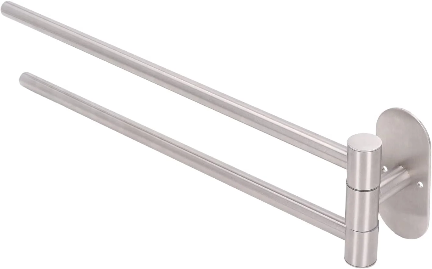 جا دستمال کاغذی توالت استیل ضد زنگ، تک، 2 میله، جا دستمال کاغذی چرخشی