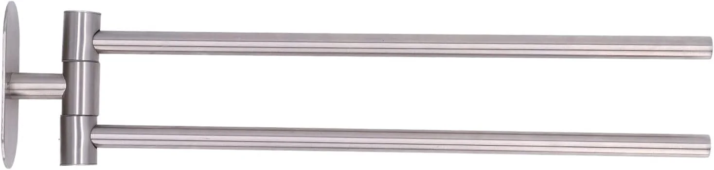 جا دستمال کاغذی توالت استیل ضد زنگ، تک، 2 میله، جا دستمال کاغذی چرخشی