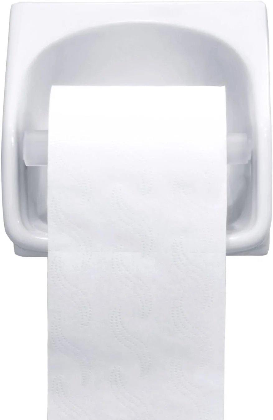 SWIUKPHE میله جایگزین قرقره نگهدارنده کاغذ توالت 2 عددی، فنری پلاستیکی، سفید SWIUKPHE میله جایگزین قرقره نگهدارنده کاغذ توالت 2 عددی، فنری پلاستیکی، سفید