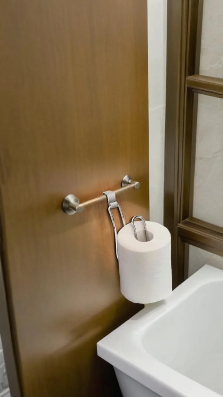 جا دستمال کاغذی کروم Sweet seven - مناسب برای نصب روی مخزن توالت جا دستمال کاغذی کروم Sweet seven - مناسب برای نصب روی مخزن توالت