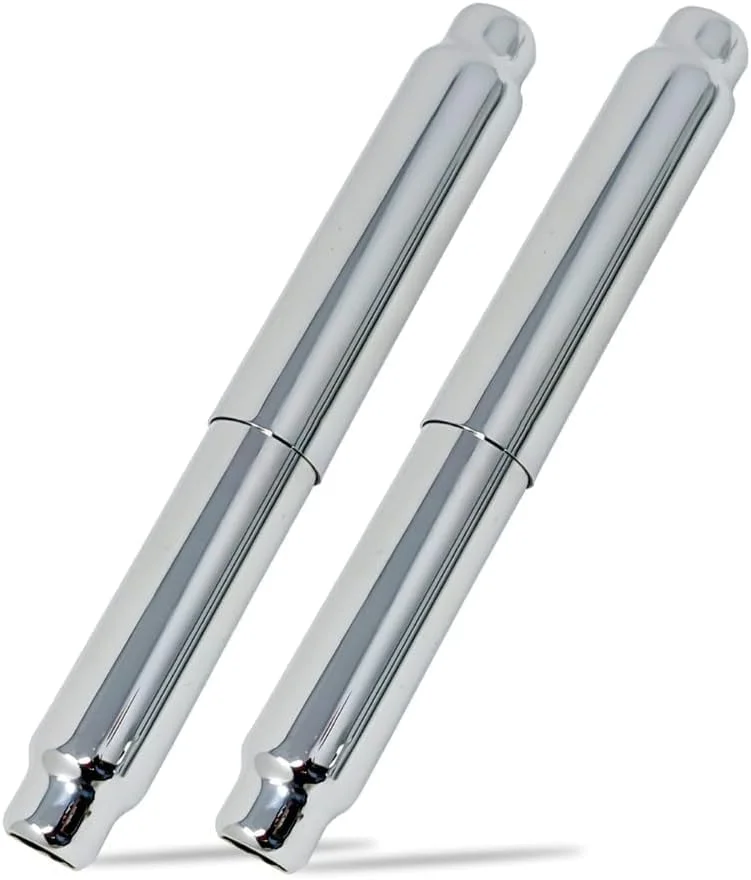 غلتک جایگزین دستمال توالت استیل ضد زنگ Teravan با روکش کروم (ست 2 عددی)