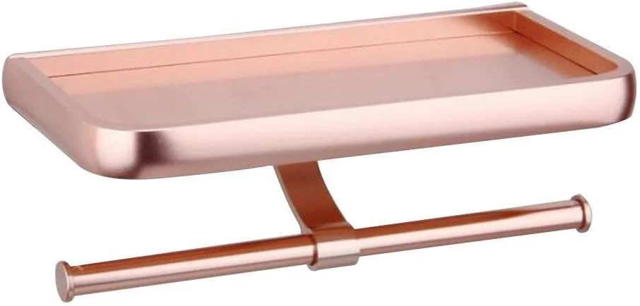 جا دستمال کاغذی دوقلو، آلومینیوم فضایی، نگهدارنده رول دستمال کاغذی دوگانه، آویز دیواری