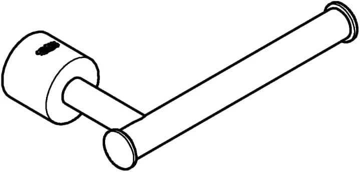 جا دستمال توالت جدید گروهه آتریو، کروم، 40313003