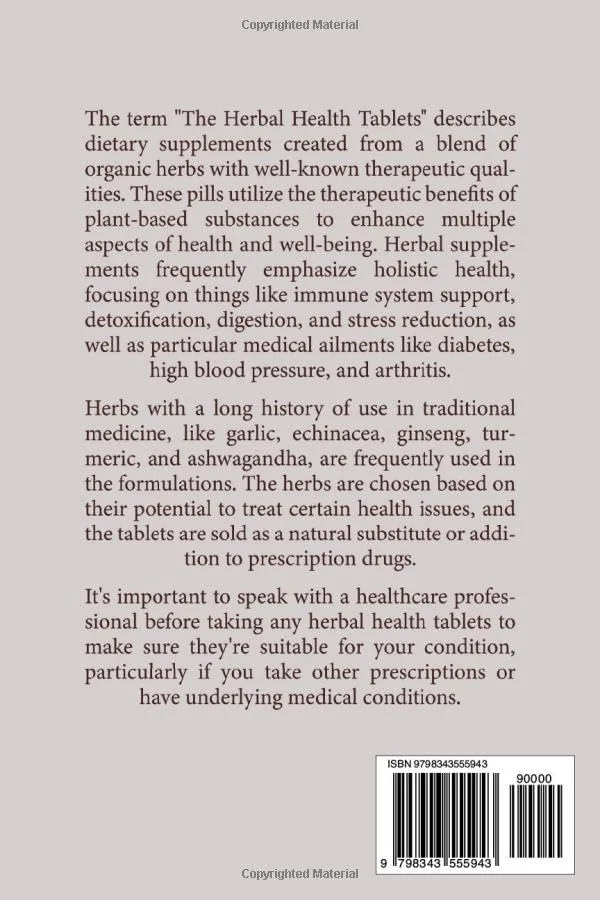 قرص های سلامت گیاهی: بررسی مزایا و کاربردهای قرص های سلامت گیاهی در تغذیه و سلامت روزانه