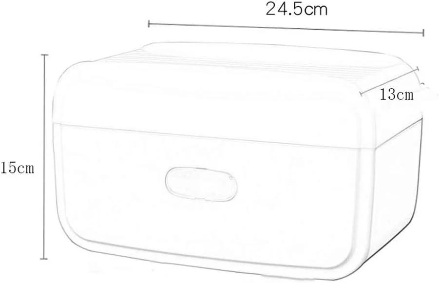 جا دستمال کاغذی توالت، جا حوله کاغذی، جا رولی حمام هتلی، لوازم جانبی حمام، بدون نیاز به سوراخکاری