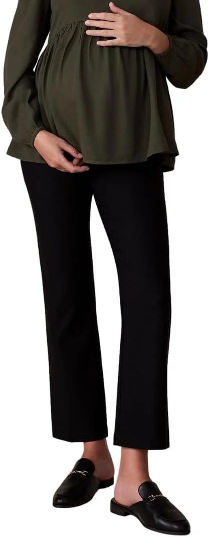 شلوار کار زنانه بارداری مادرهود، مدل Super Stretch Secret Fit Belly، قد مچی و جذب