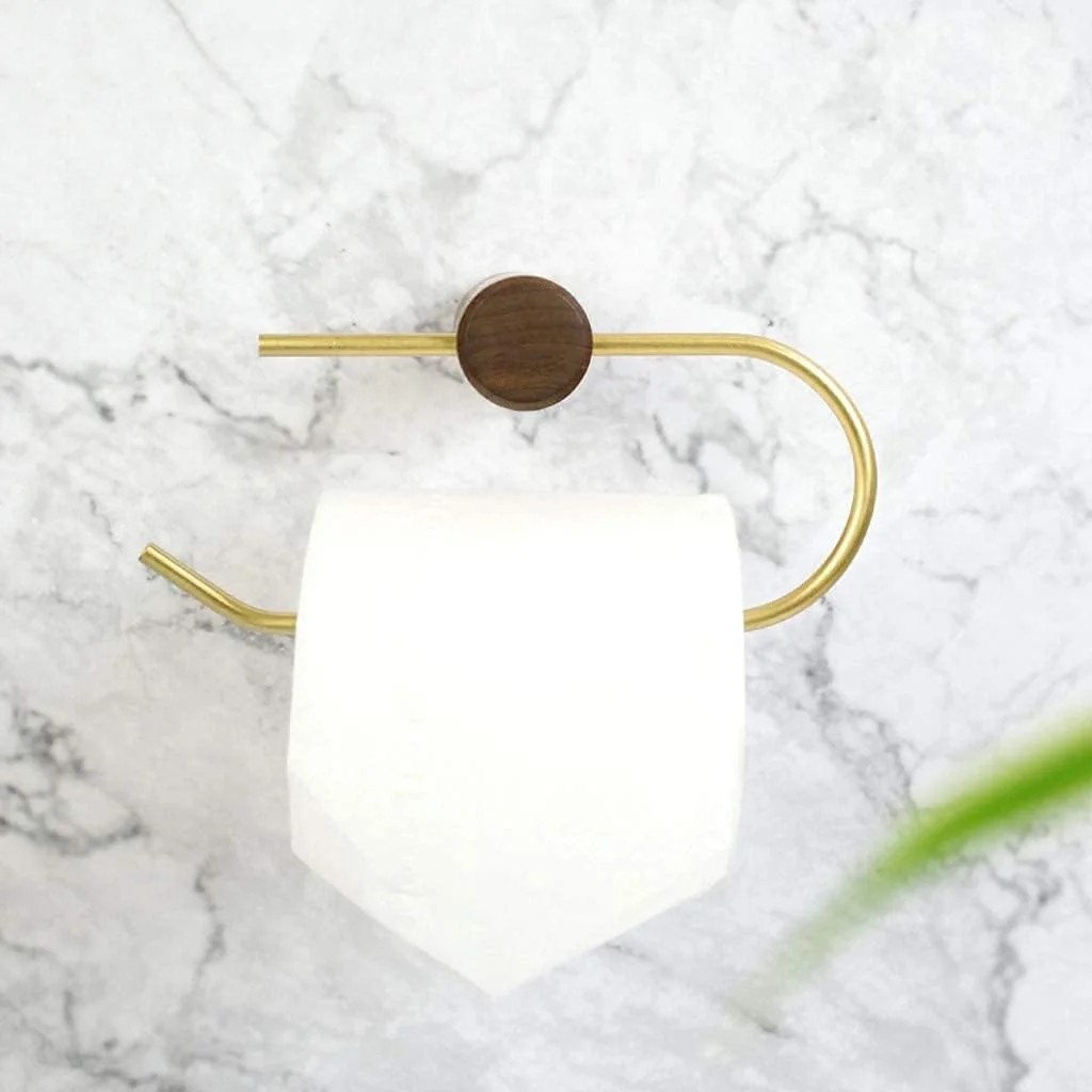 Toilet Paper Holder Wall Mounted Tray for Bathroom Restroom Hotel, Holder Wall Mount Present