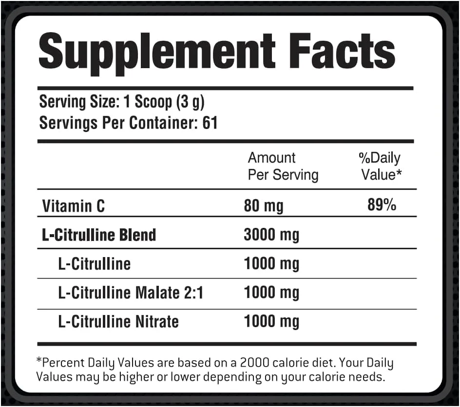 Laperva Triple L-Citrulline Supplement - (Unflavored)- Endurance Booster with L-Citrulline, L-Citrulline Malate, and L-Citrulline Nitrate - Enhances Blood Flow, Reduces Muscle Fatigue- 61 Servings Laperva Triple L-Citrulline Supplement - (Unflavored)- Endurance Booster with L-Citrulline, L-Citrulline Malate, and L-Citrulline Nitrate - Enhances Blood Flow, Reduces Muscle Fatigue- 61 Servings