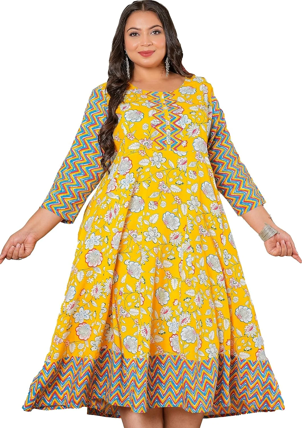 انارکلی زنانه یاش گالری مدل 1639YKBLUE