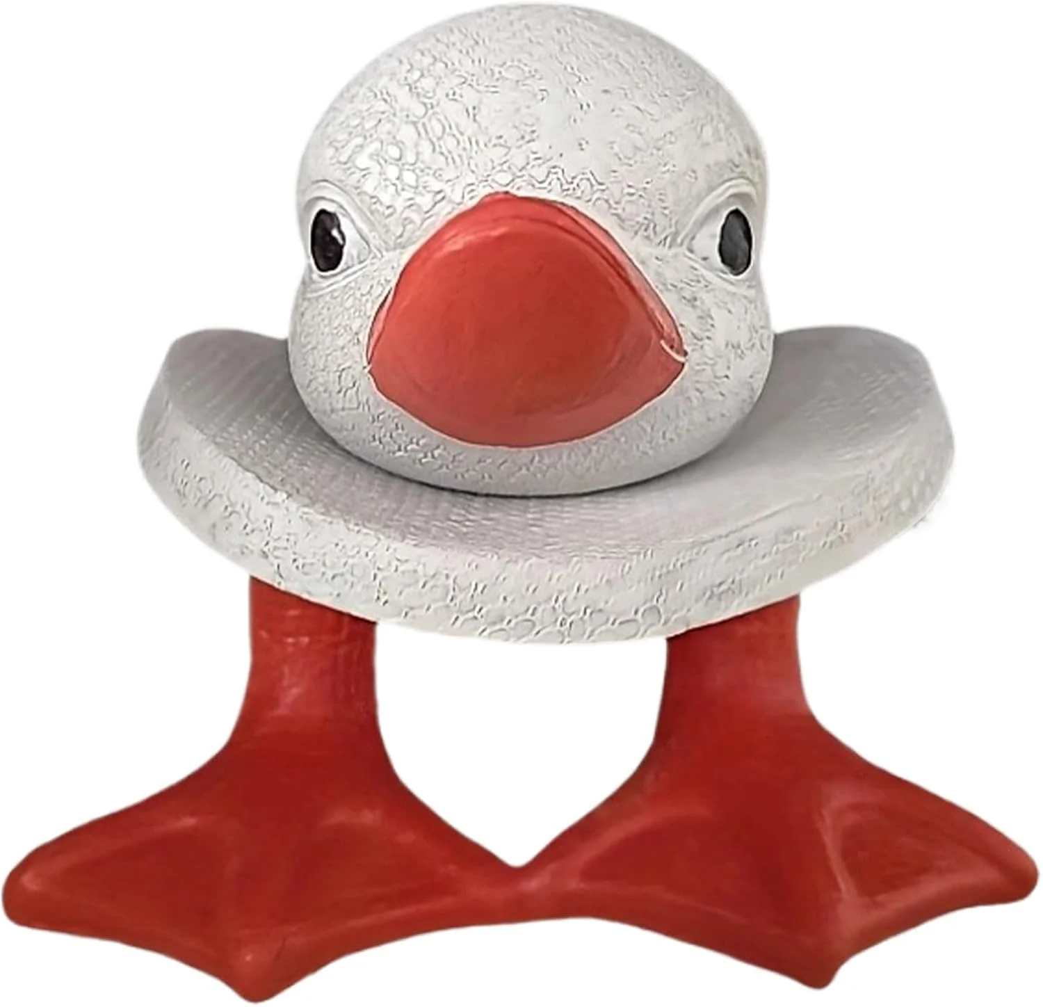 Toilet Paper Holder Animal - Lovely Duck Toilet Roll Holder - Cute Bathroom Accessory, Self-standing Tissue Rack for Restroom Apartment Under-Cabinet