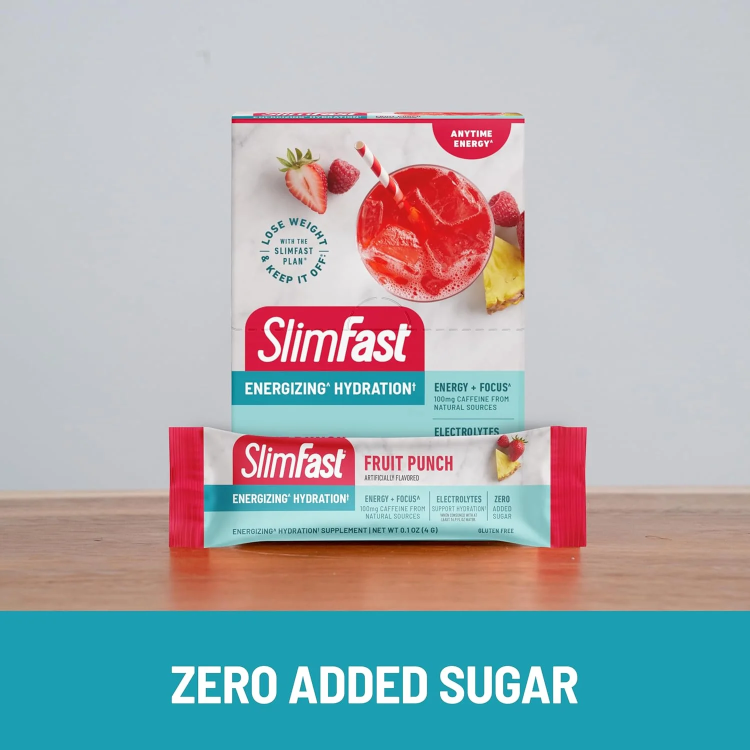 پودر مخلوط نوشیدنی SlimFast، الکترولیت های روزه داری متناوب، پودر انرژی، کافئین از منابع طبیعی - پانچ میوه (12 عدد) پودر مخلوط نوشیدنی SlimFast، الکترولیت های روزه داری متناوب، پودر انرژی، کافئین از منابع طبیعی - پانچ میوه (12 عدد)