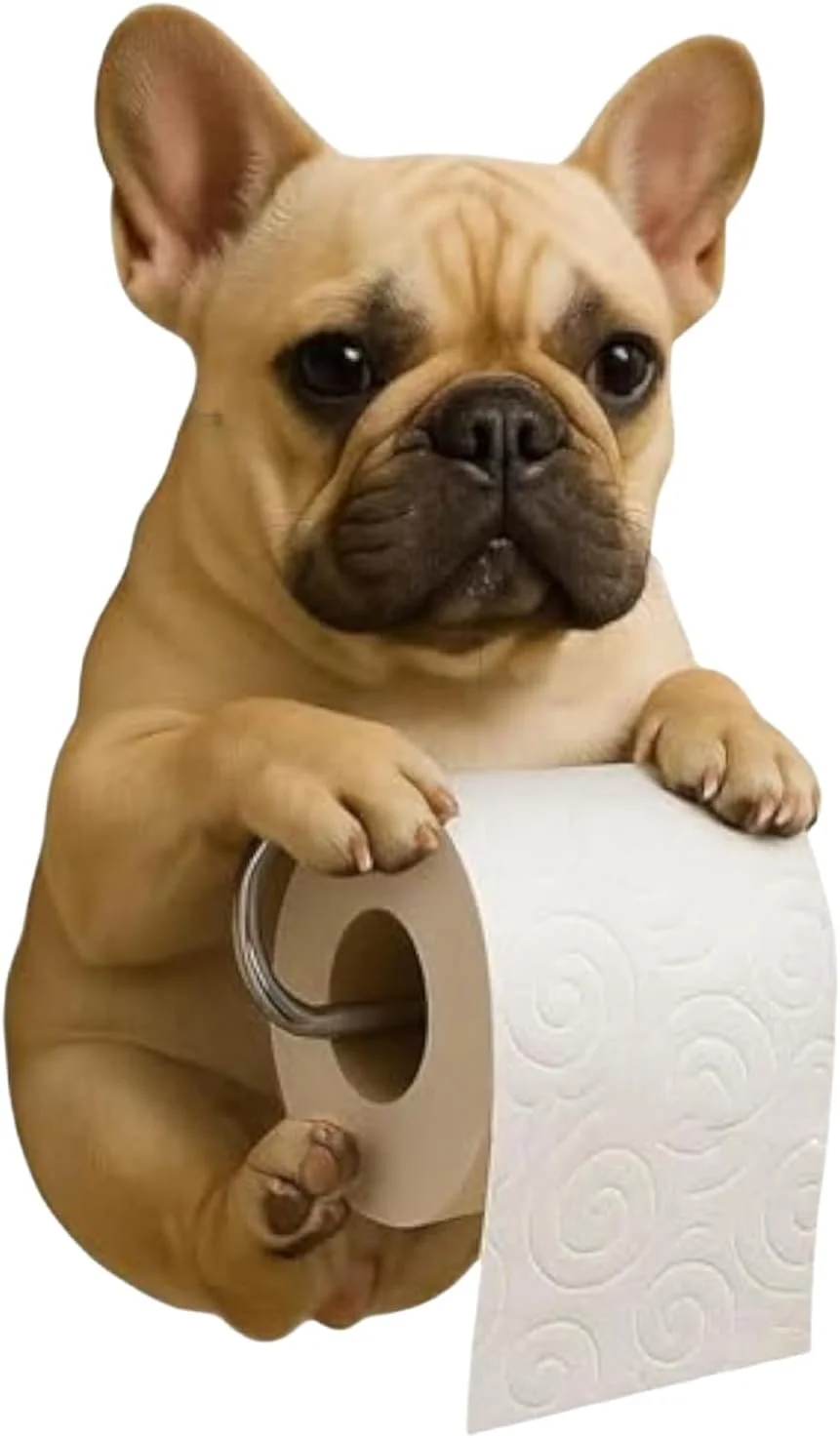 جا دستمال کاغذی رولی | جا دستمال کاغذی سگ - پخش کننده دستمال کاغذی، سازمان دهنده نگهداری دستمال سفره، نصب دیواری، دکوراسیون منزل، لوازم جانبی حمام برای آشپزخانه، اتاق خواب، خوابگاه