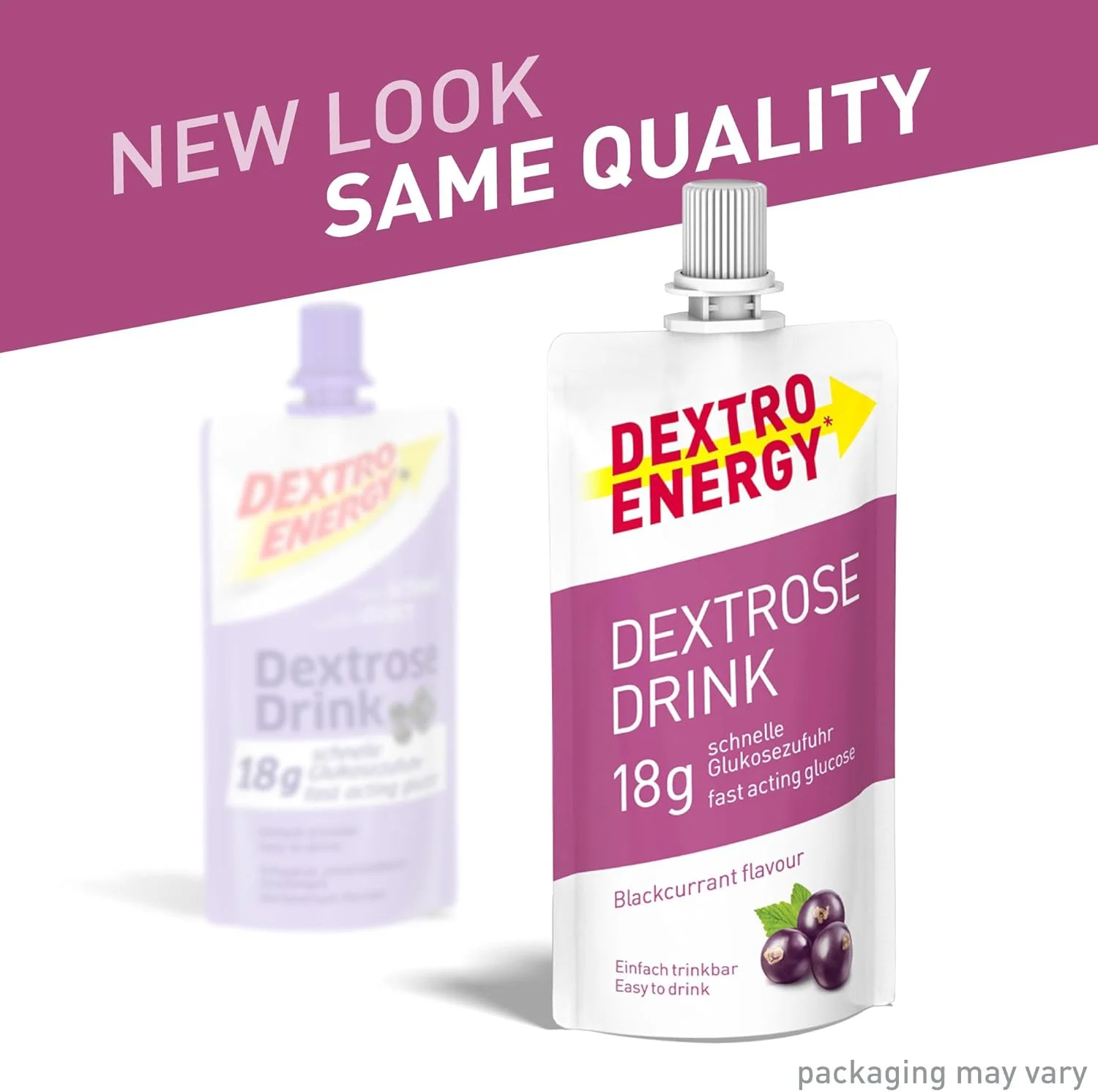 نوشیدنی دکستروز دکسترو انرژی، طعم بلک کارنت، بسته 16 عددی