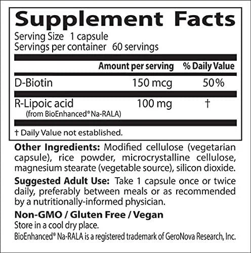 بهترین اسید آلفا لیپوئیک تثبیت شده دکتر با Na-RALA تقویت شده زیستی، به پشتیبانی از متابولیسم گلوکز و تولید انرژی کمک می کند* غیر GMO، بدون گلوتن، وگان، 100 میلی گرم، 60 عدد بهترین اسید آلفا لیپوئیک تثبیت شده دکتر با Na-RALA تقویت شده زیستی، به پشتیبانی از متابولیسم گلوکز و تولید انرژی کمک می کند* غیر GMO، بدون گلوتن، وگان، 100 میلی گرم، 60 عدد
