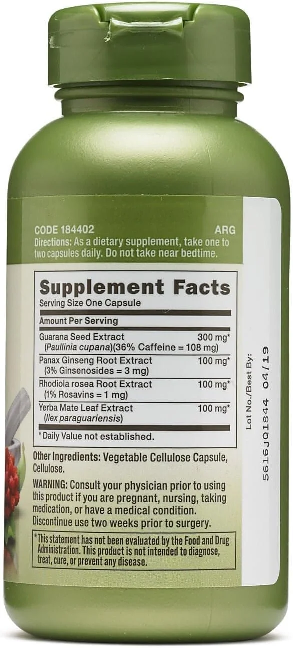 GNC - فرمول انرژی گیاهی پلاس GNC - فرمول انرژی گیاهی پلاس