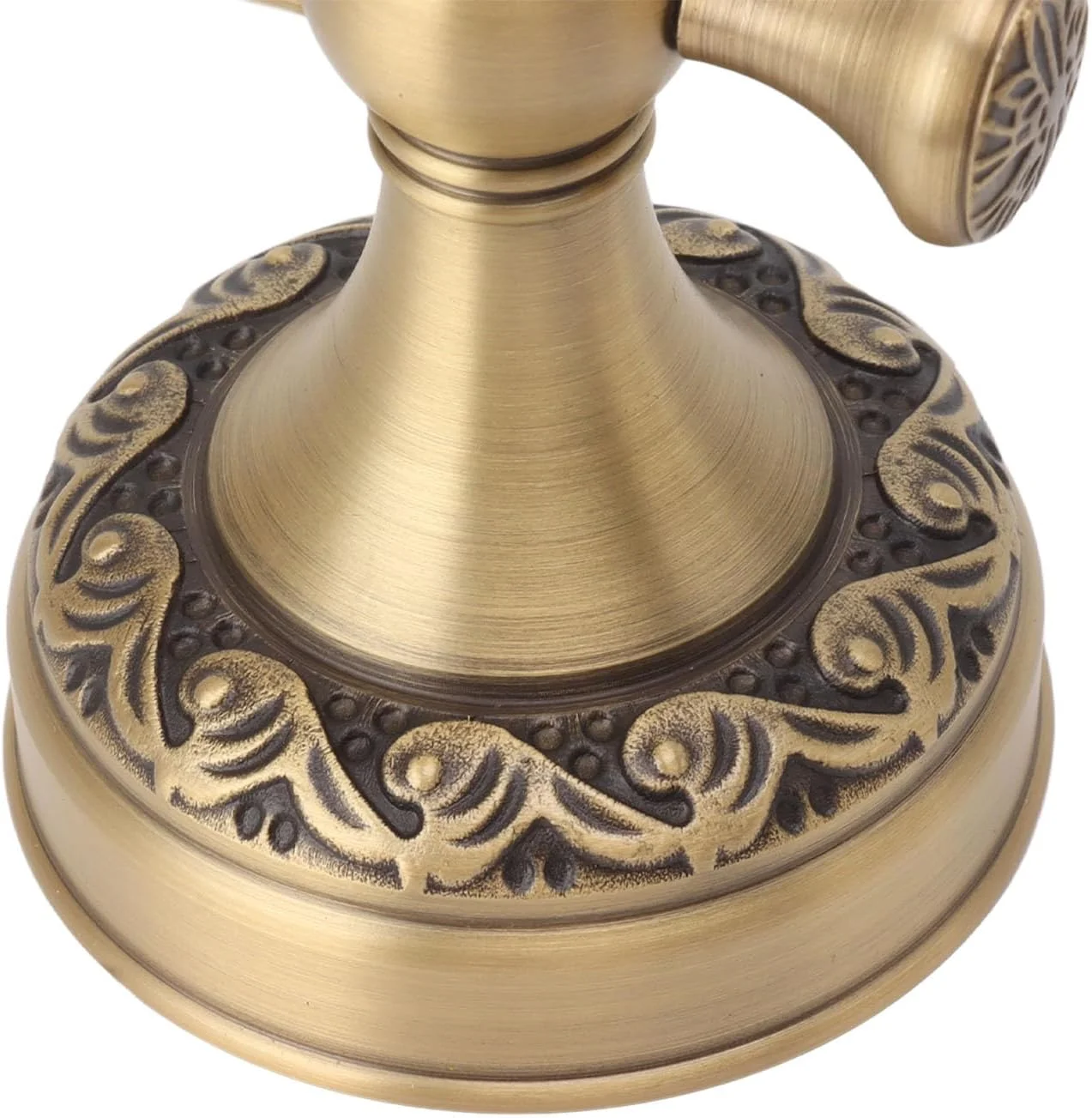 جا دستمال کاغذی توالت برنجی رترو، میله نگهدارنده رول دستمال کاغذی دیواری وینتیج، لوازم جانبی حمام عتیقه، سازمان دهنده صرفه جویی در فضا برای خانه