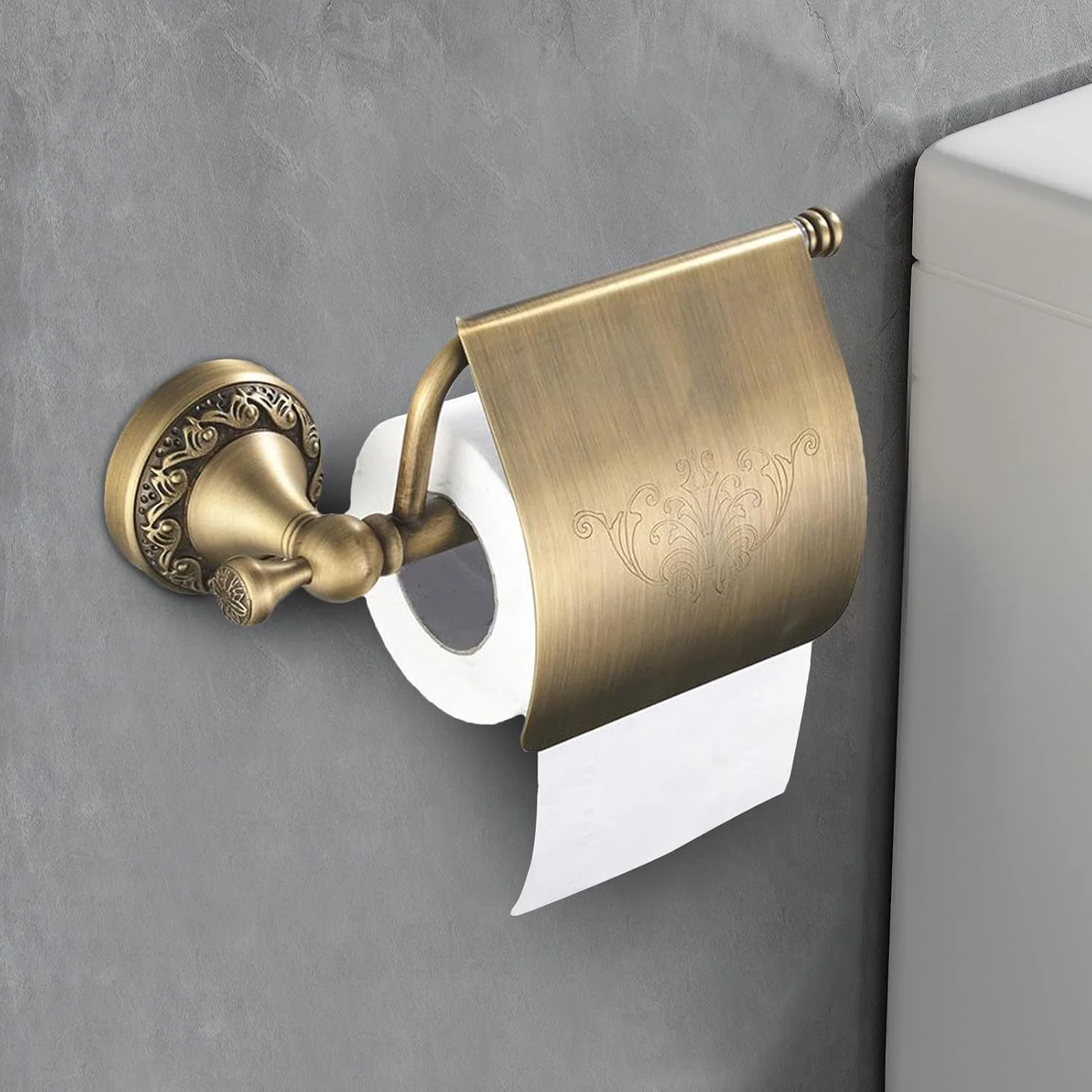 جا دستمال توالت | جا کاغذی دیواری توالت طرح رترو | قفسه نگهداری، سازمان دهنده رومیزی، پخش کننده تزئینی برای آشپزخانه، آپارتمان، سرویس بهداشتی، خانه روستایی