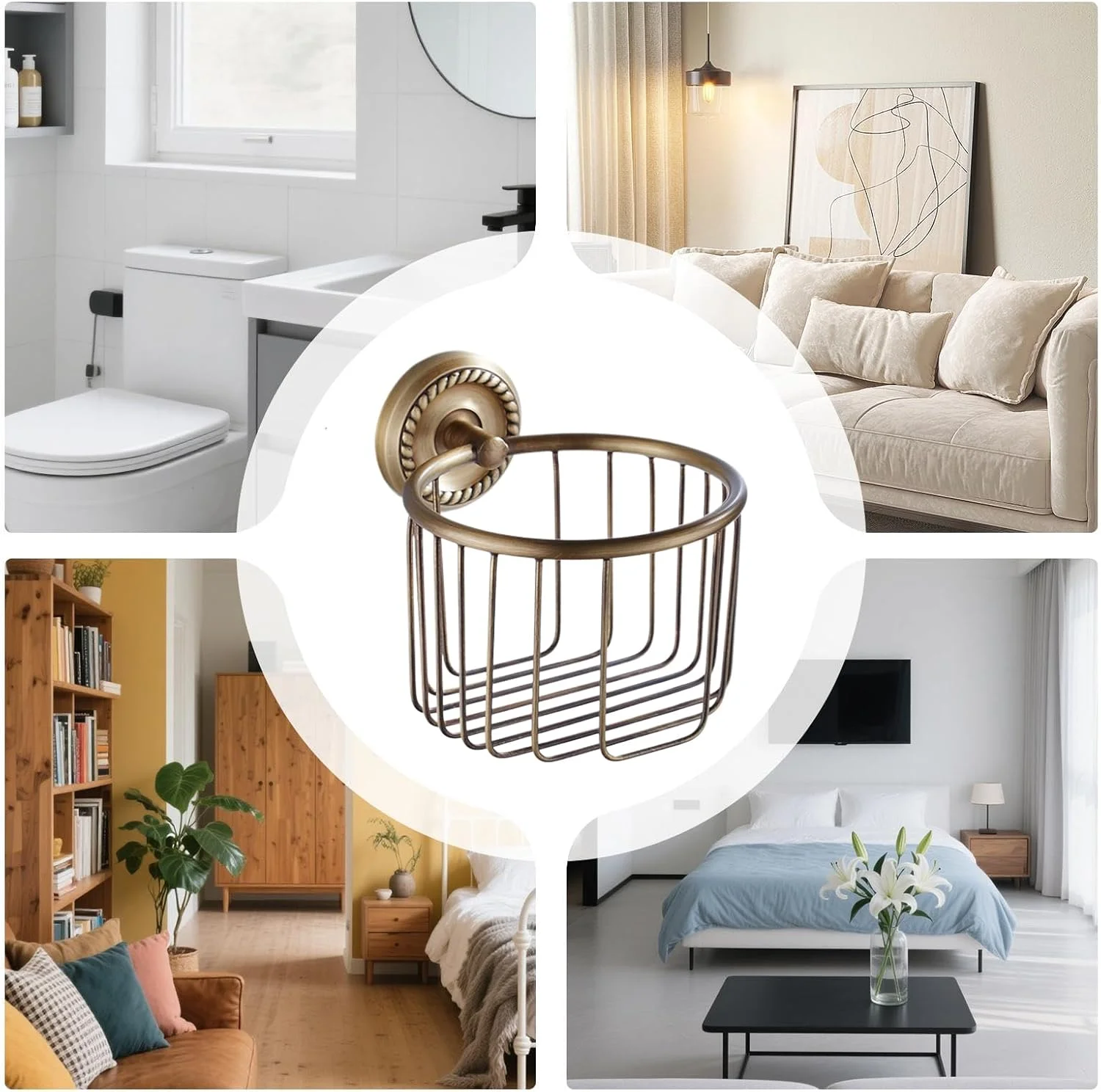 جا دستمال کاغذی توالت برنجی قدیمی - سبد سیمی دستمال کاغذی برنجی قدیمی - جا کاغذی روستایی لوازم جانبی حمام تزئینی پایدار برای خوابگاه هتل جا دستمال کاغذی توالت برنجی قدیمی - سبد سیمی دستمال کاغذی برنجی قدیمی - جا کاغذی روستایی لوازم جانبی حمام تزئینی پایدار برای خوابگاه هتل