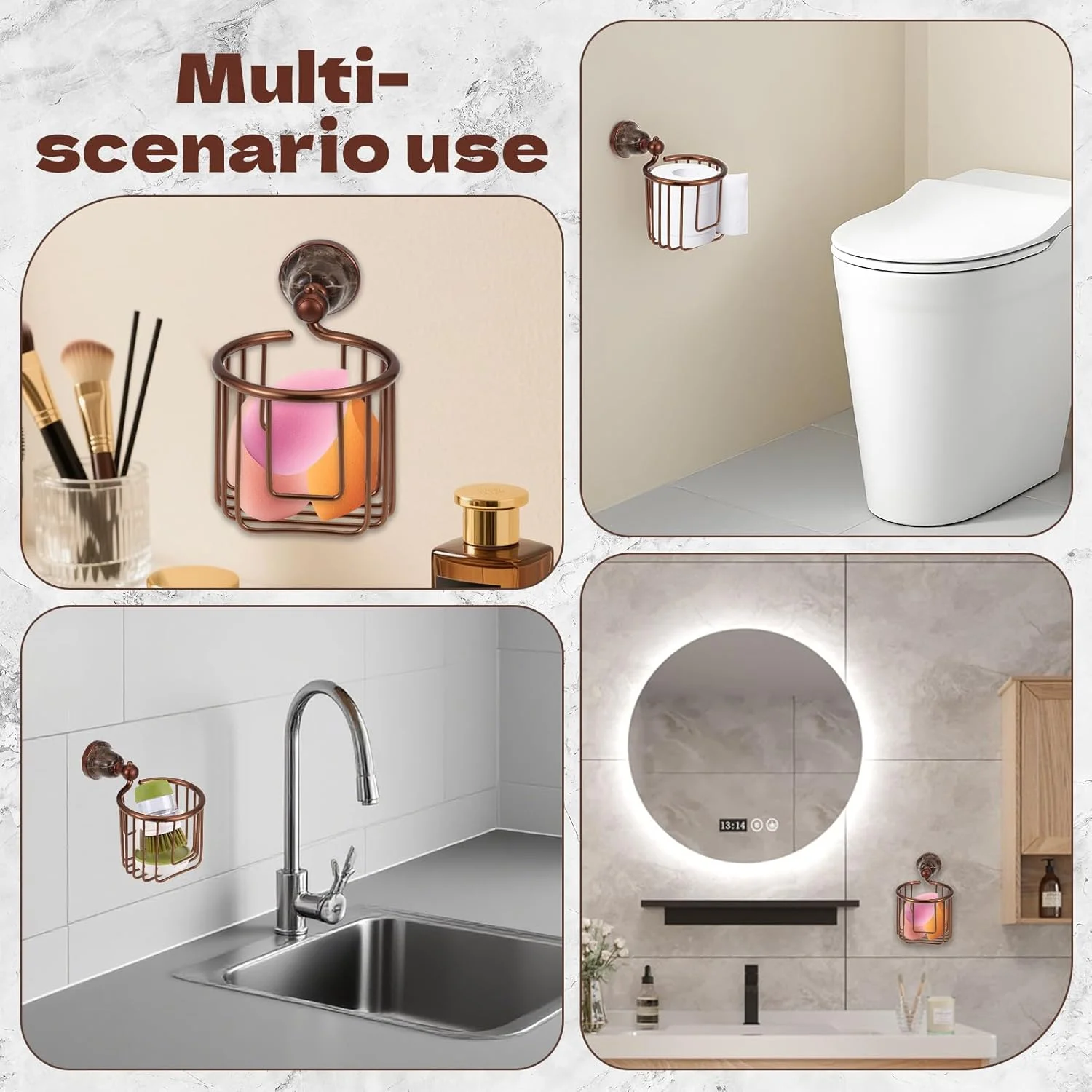 جا دستمال کاغذی توالت دیواری برنجی عتیقه، سبد نگهدارنده دستمال توالت برنجی طلایی عتیقه، سبد دستمال رولی حمام - فقط برای رول با قطر کمتر از 13.2 سانتی متر جا دستمال کاغذی توالت دیواری برنجی عتیقه، سبد نگهدارنده دستمال توالت برنجی طلایی عتیقه، سبد دستمال رولی حمام - فقط برای رول با قطر کمتر از 13.2 سانتی متر