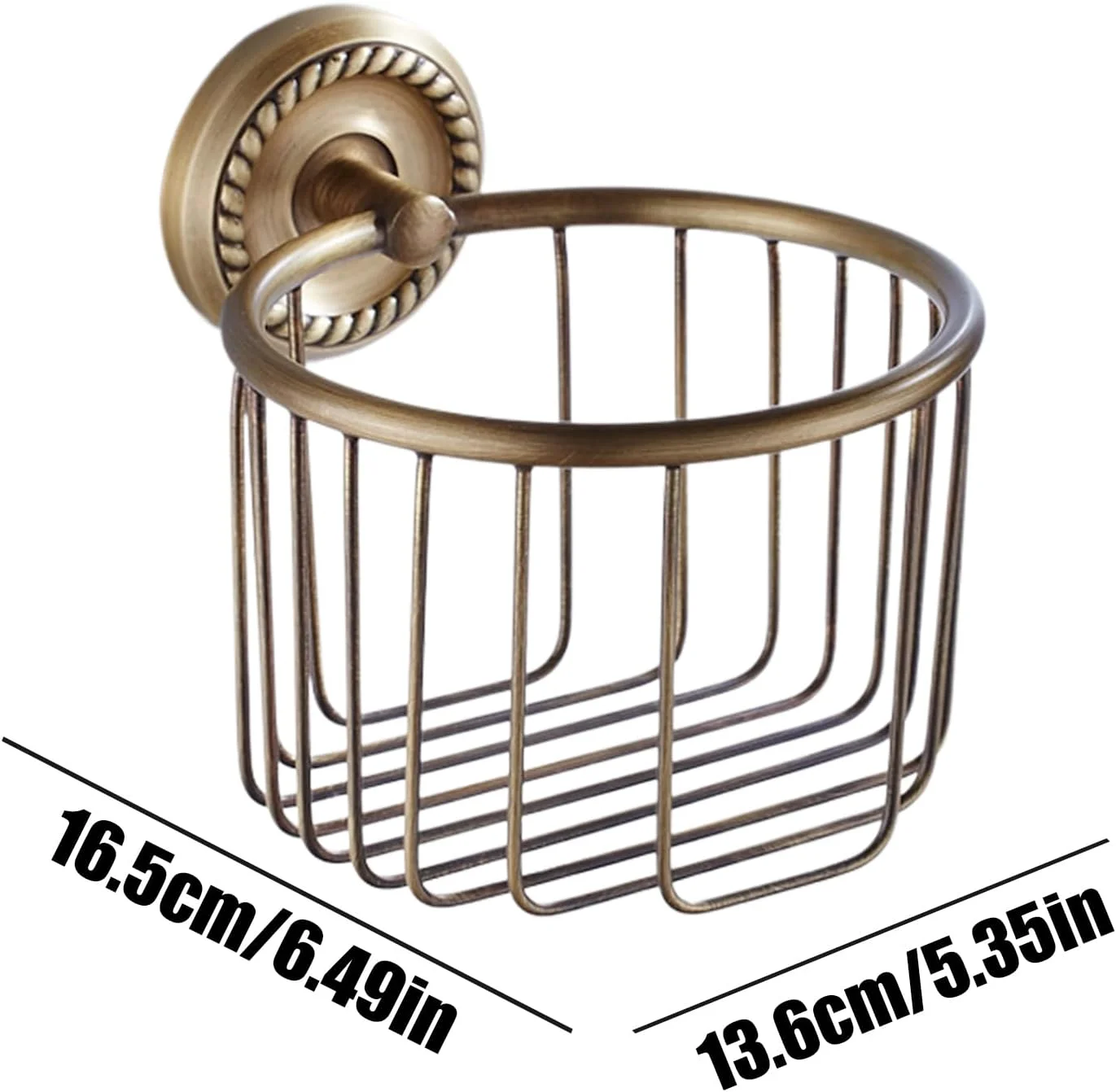 جا دستمال کاغذی برنجی طرح قدیمی | نگهدارنده دستمال کاغذی برنجی دیواری طرح قدیمی | نگهدارنده کاغذ با ثبات و طرح روستیک، لوازم جانبی تزئینی برای محل کار، هتل، خوابگاه جا دستمال کاغذی برنجی طرح قدیمی | نگهدارنده دستمال کاغذی برنجی دیواری طرح قدیمی | نگهدارنده کاغذ با ثبات و طرح روستیک، لوازم جانبی تزئینی برای محل کار، هتل، خوابگاه