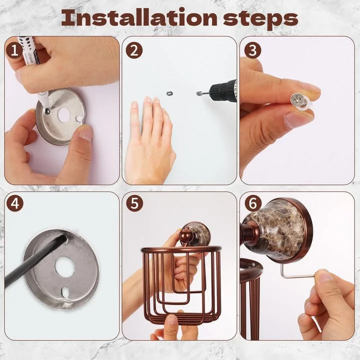 جا دستمال کاغذی توالت دیواری برنجی عتیقه، سبد نگهدارنده دستمال توالت برنجی طلایی عتیقه، سبد دستمال رولی حمام - فقط برای رول با قطر کمتر از 13.2 سانتی متر جا دستمال کاغذی توالت دیواری برنجی عتیقه، سبد نگهدارنده دستمال توالت برنجی طلایی عتیقه، سبد دستمال رولی حمام - فقط برای رول با قطر کمتر از 13.2 سانتی متر