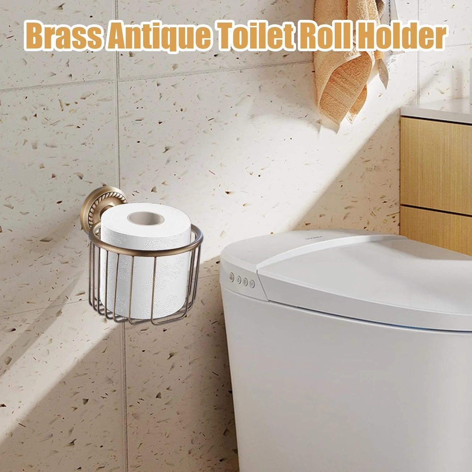 جا دستمال کاغذی برنجی طرح قدیمی | نگهدارنده دستمال کاغذی برنجی دیواری طرح قدیمی | نگهدارنده کاغذ با ثبات و طرح روستیک، لوازم جانبی تزئینی برای محل کار، هتل، خوابگاه جا دستمال کاغذی برنجی طرح قدیمی | نگهدارنده دستمال کاغذی برنجی دیواری طرح قدیمی | نگهدارنده کاغذ با ثبات و طرح روستیک، لوازم جانبی تزئینی برای محل کار، هتل، خوابگاه