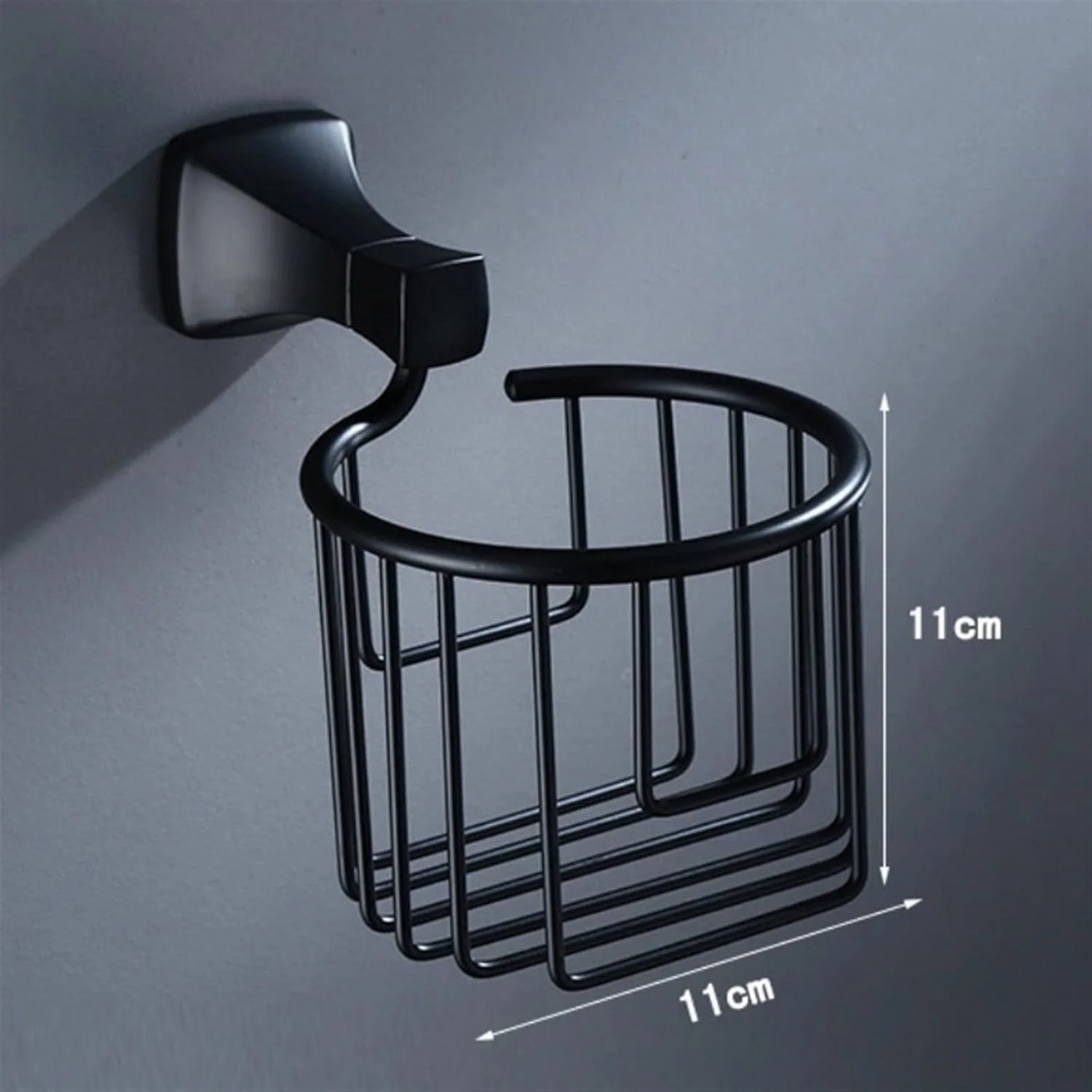 نگهدارنده دستمال توالت VFEDDDF، قفسه نگهداری دستمال کاغذی آلومینیوم فضایی