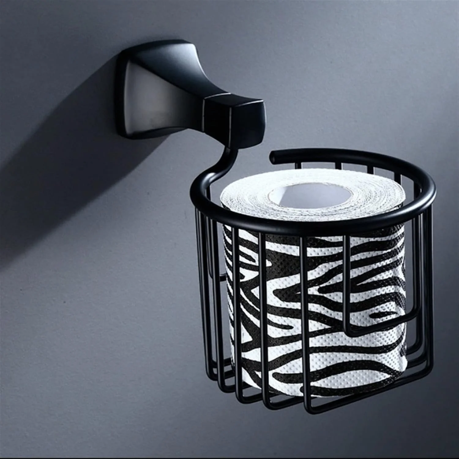 نگهدارنده دستمال توالت VFEDDDF، قفسه نگهداری دستمال کاغذی آلومینیوم فضایی